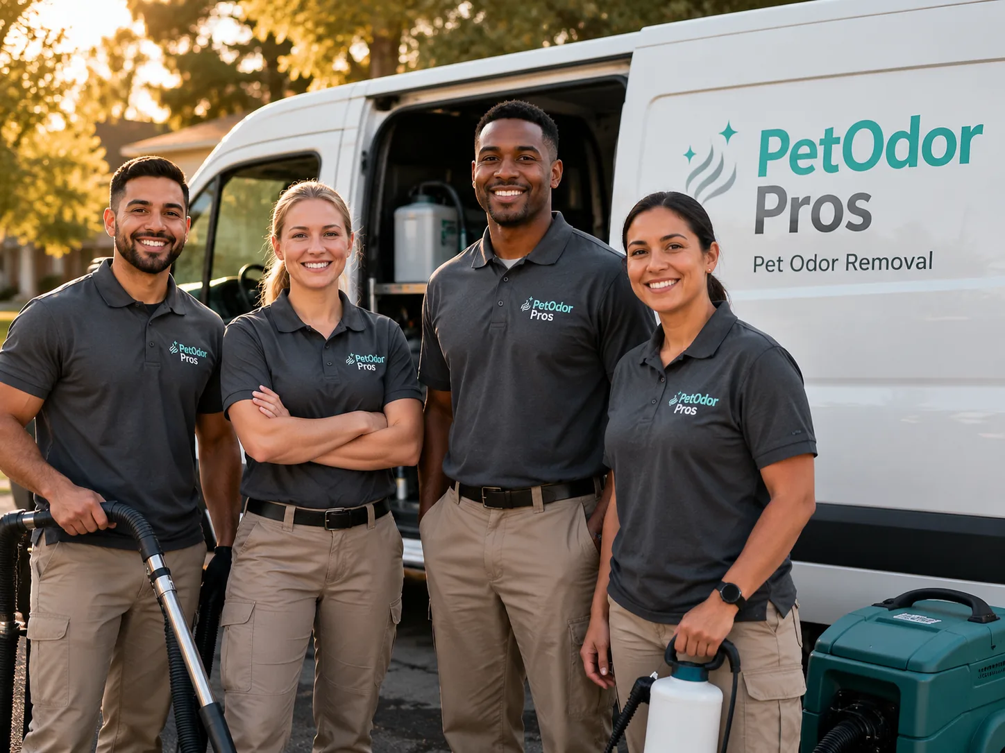 Pet Odor Removal team serving Scotia, CA